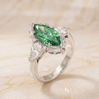 Soledad | anillo mirada verde
